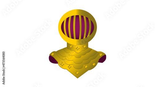 Knights helmet