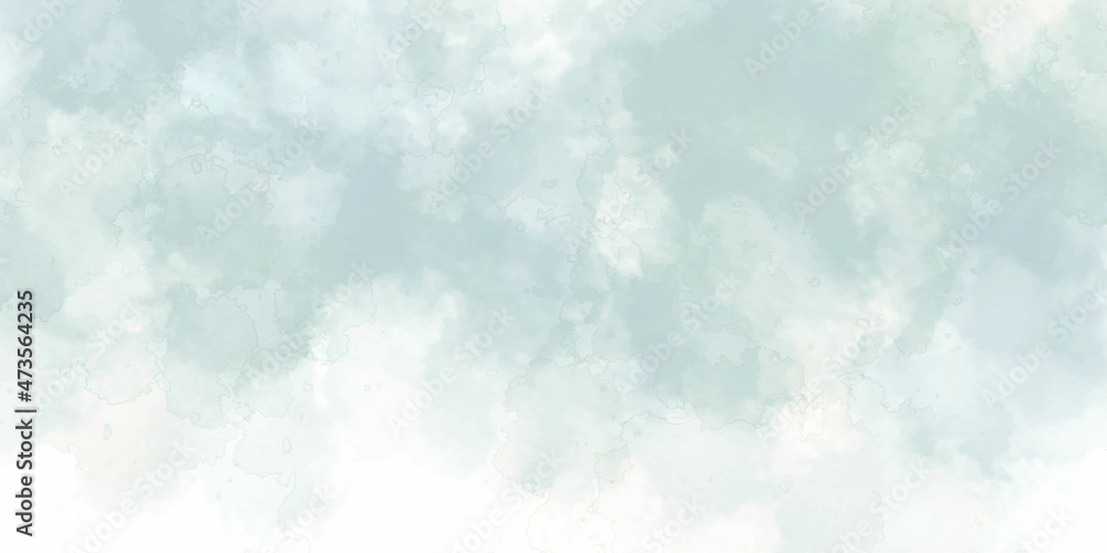 Abstract watercolor sky and clouds bright sunlingt background and Abstract white and gray texture background.