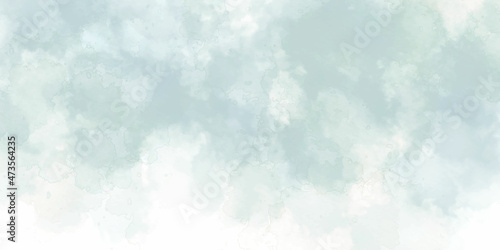 Abstract watercolor sky and clouds bright sunlingt background and Abstract white and gray texture background.