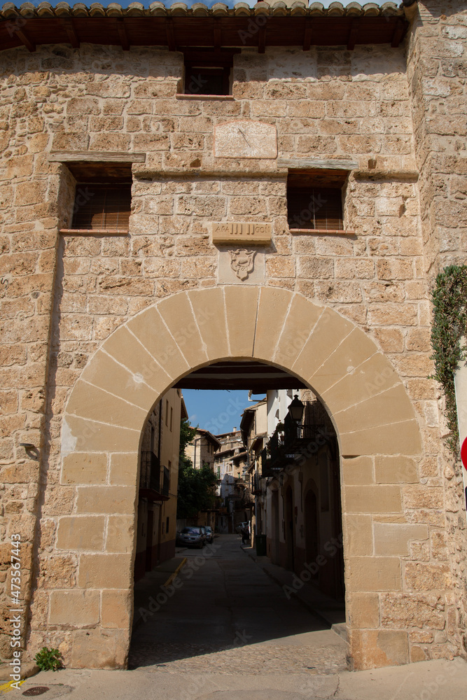 Gate of Beceite Village, Aragon