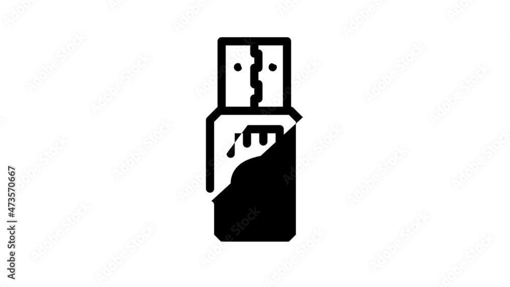usb flash storage chia cryptocurrency animated line icon usb flash storage chia cryptocurrency sign. isolated on white background usb flash storage chia cryptocurrency animated line icon usb flash storage chia cryptocurrency sign. isolated on white background