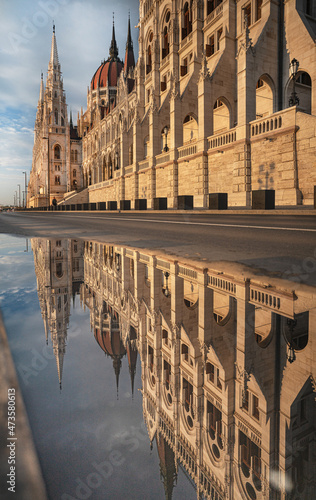Iconic Hungarian Parliament...