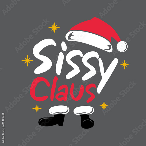 Sissy Claus, Christmas design, Santa Claus