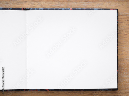 Artists sketchbook sketch book notebook empty page