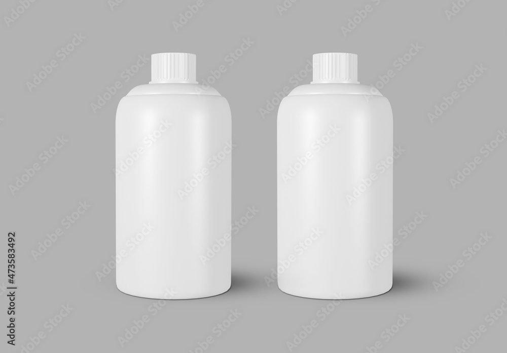 Realistic plastic bottle. Mock Up Template Realistic plastic bottle. Mock Up Template