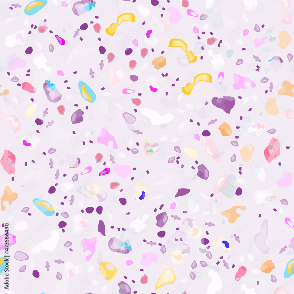 Terrazzo Texture Vector. Flooring Seamless Pattern Terrazzo Texture Vector. Flooring Seamless Pattern