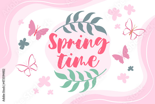 Spring time background