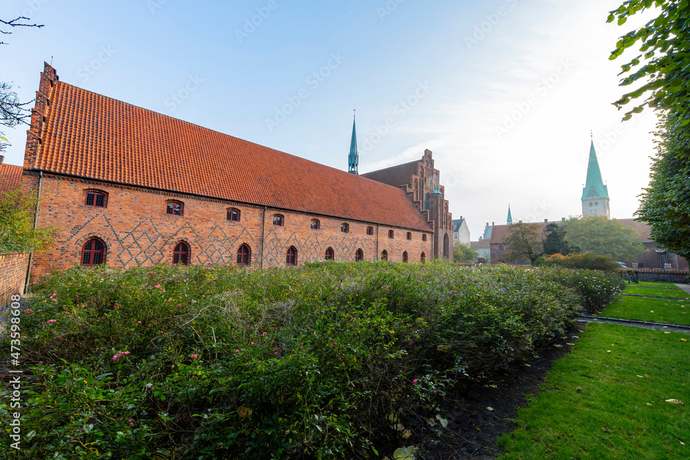 Exterior of the famous Sankt Olai Kirke church