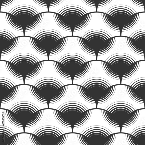 Abstract seamless gold patt...