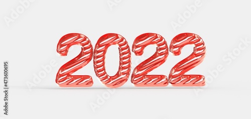 2022 New year change, turn.