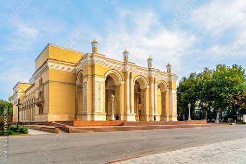 Uzbekistan, the Alisher Navoi Opera House in Tashkent photo