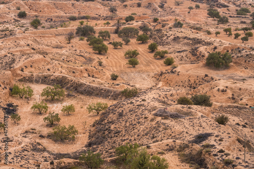 Some view of the Dahar  south region of Tunisia 