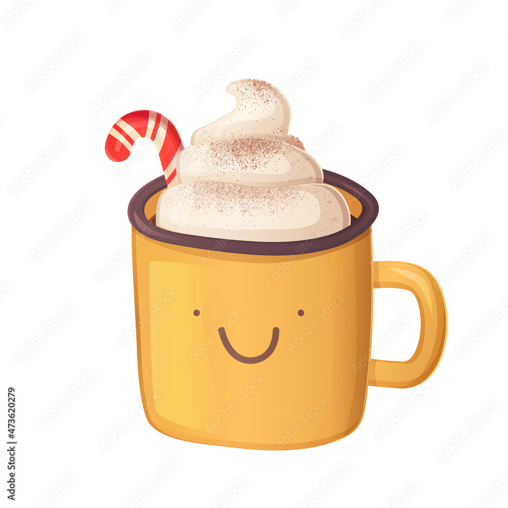 Hot Coco Animation Hot Chocolate With Whipped Cream Clip Art