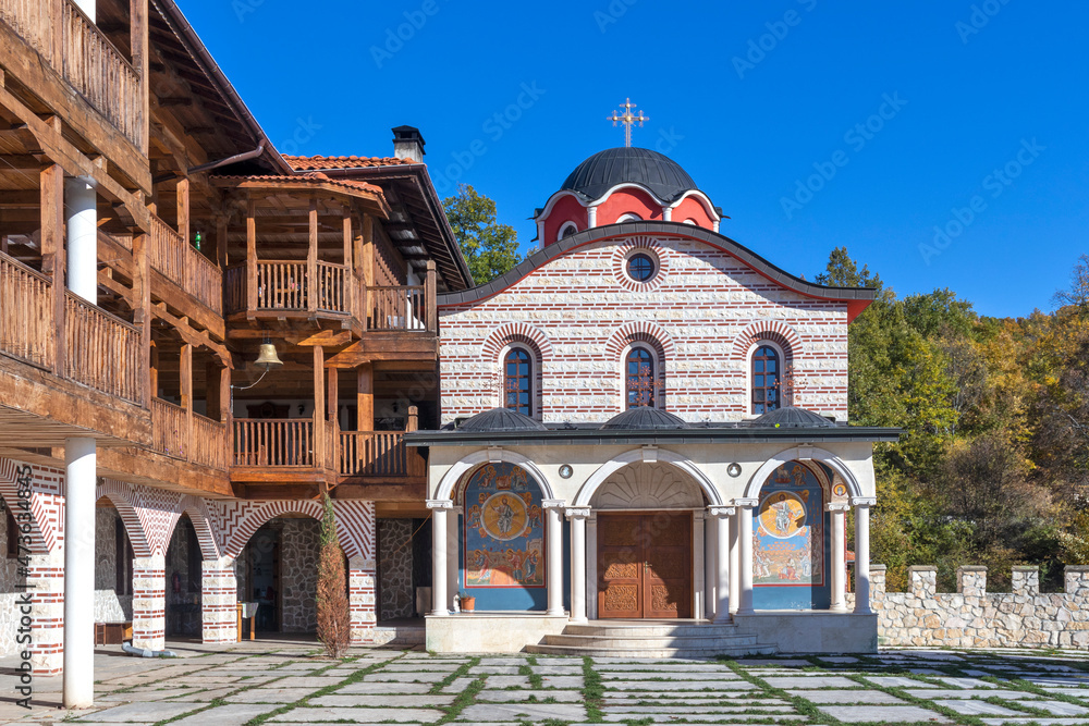 Medieval Tsarnogorski monastery St. Kozma and Damyan, Bulgaria