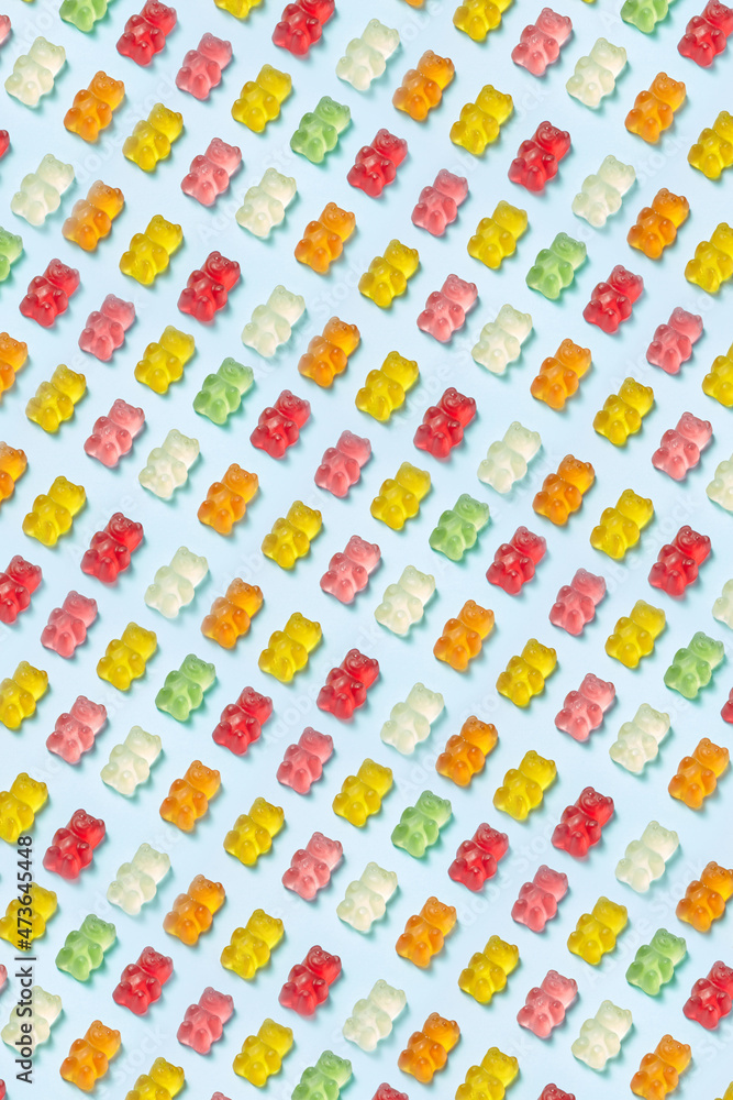 Pattern of jelly bears Pattern of jelly bears