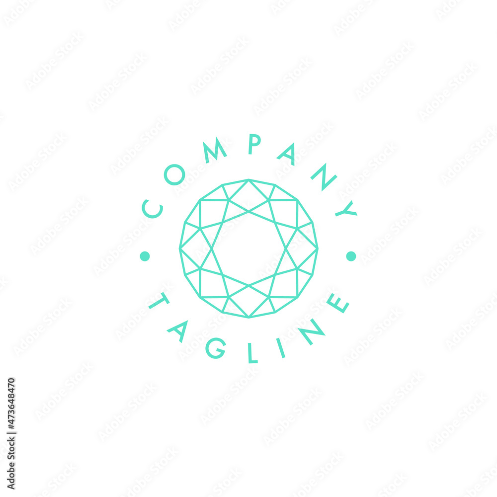 Logo template for company. Logo template for company.