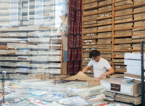 Working In Archive