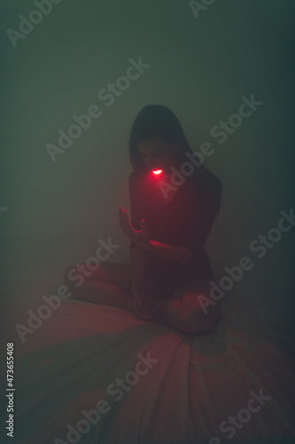 Self-knowledge conceptual portrait