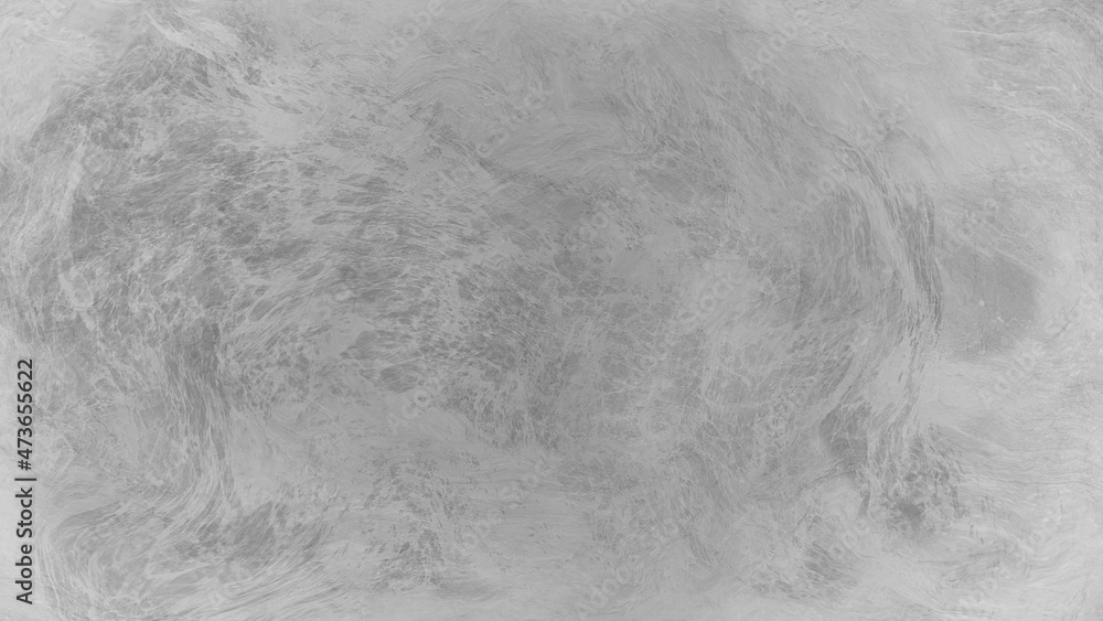 Naklejka premium Concrete wall white grey color for background. Old grunge textures with scratches and cracks. White painted cement wall texture.