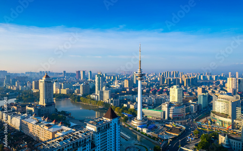 Urban environment of TV Tower in Nantong City, Jiangsu Province © Weiming