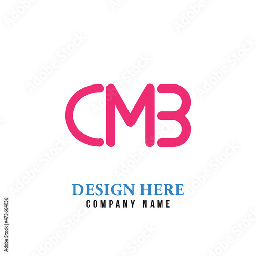 CMB lettering logo is simple, easy to understand and authoritative