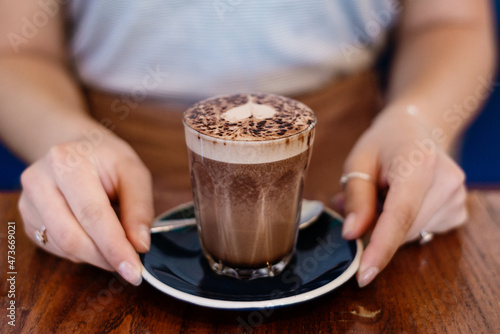 hot chocolate drink