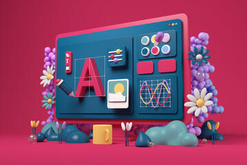 Graphic design software