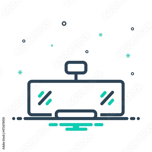 Mix icon for mirror