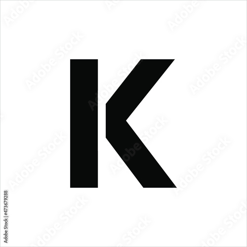 K letter logo | K font Logo | K template