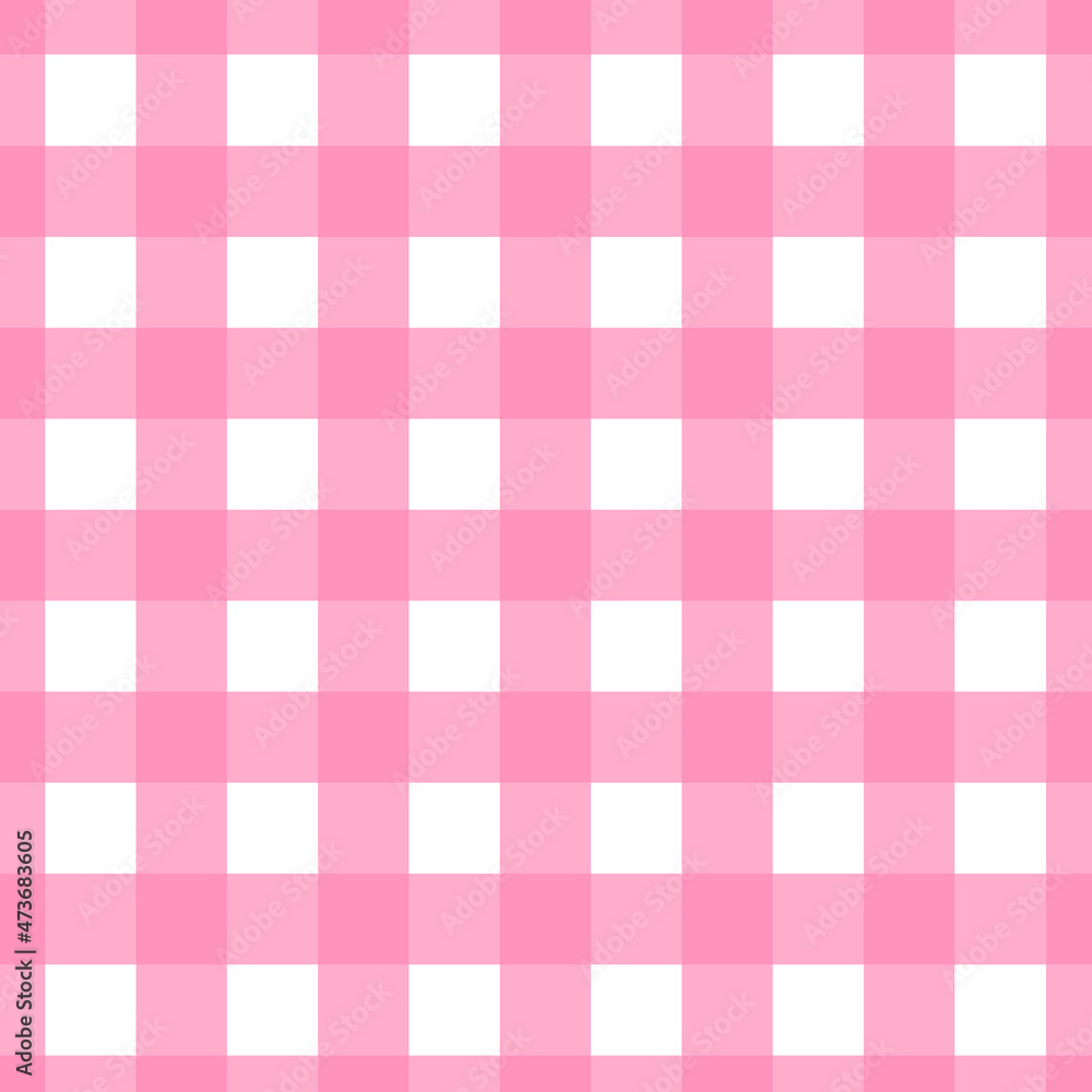 Seamless pattern pink buffalo plaid vector illustration Seamless pattern pink buffalo plaid vector illustration