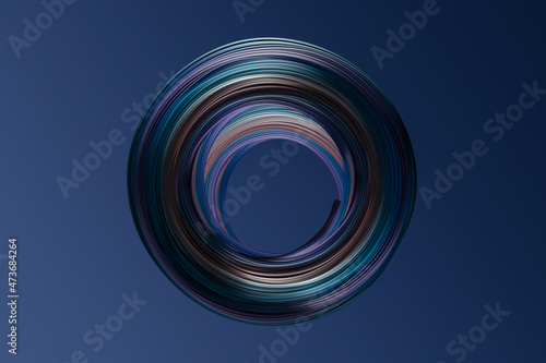 Abstract circular shaped background photo