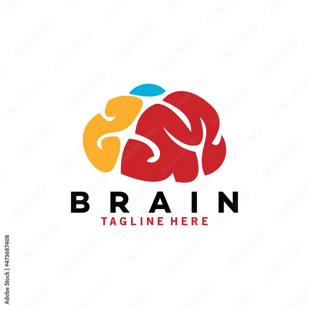 unique brain logo unique brain logo