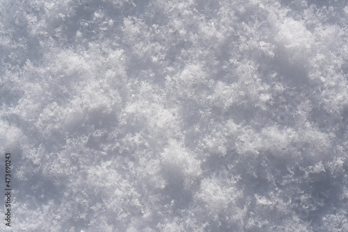 Snow background, snow texture. Winter snow background. © Volodymyr