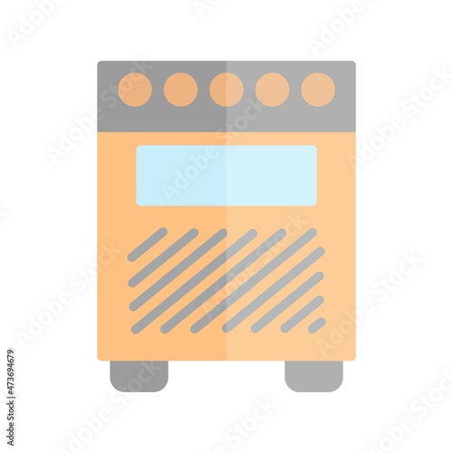 Amplifier Flat Light Vector Icon Design