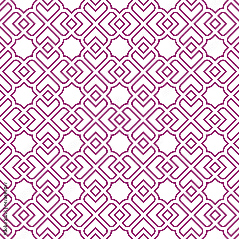 Seamless geometric ornament based on traditional islamic art.