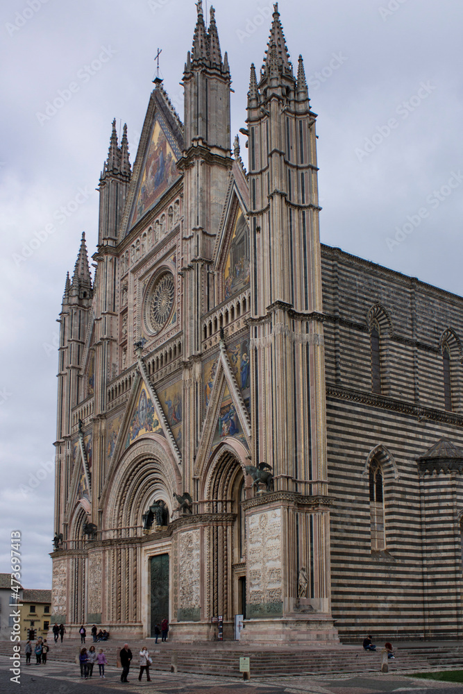cathedral in Orvieto