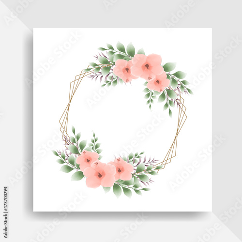 Beautiful watercolor floral clip art