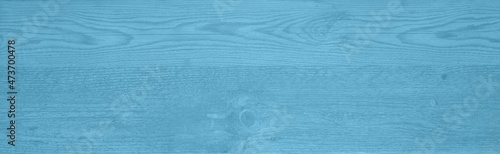 Blue wooden board texture for background, border, cover and other design.