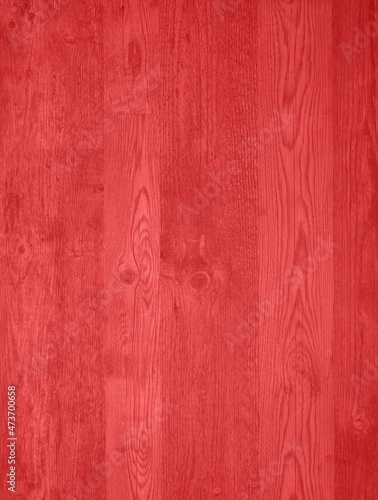 Fotografie Red painted wooden surface  texture background holiday design material mockup