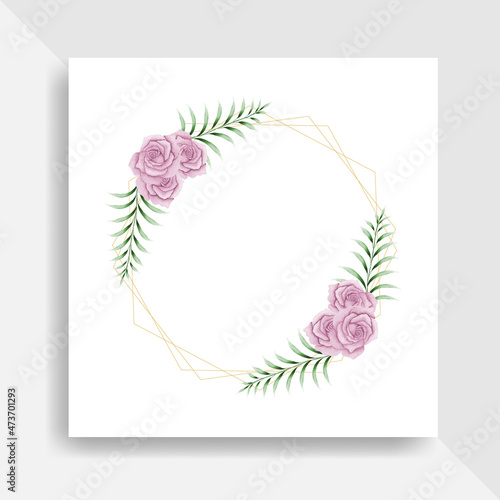 Foliage Watercolor Floral clip art