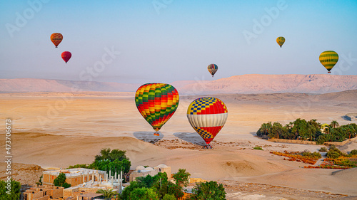 Hot Air Balloons Luxor Egypt