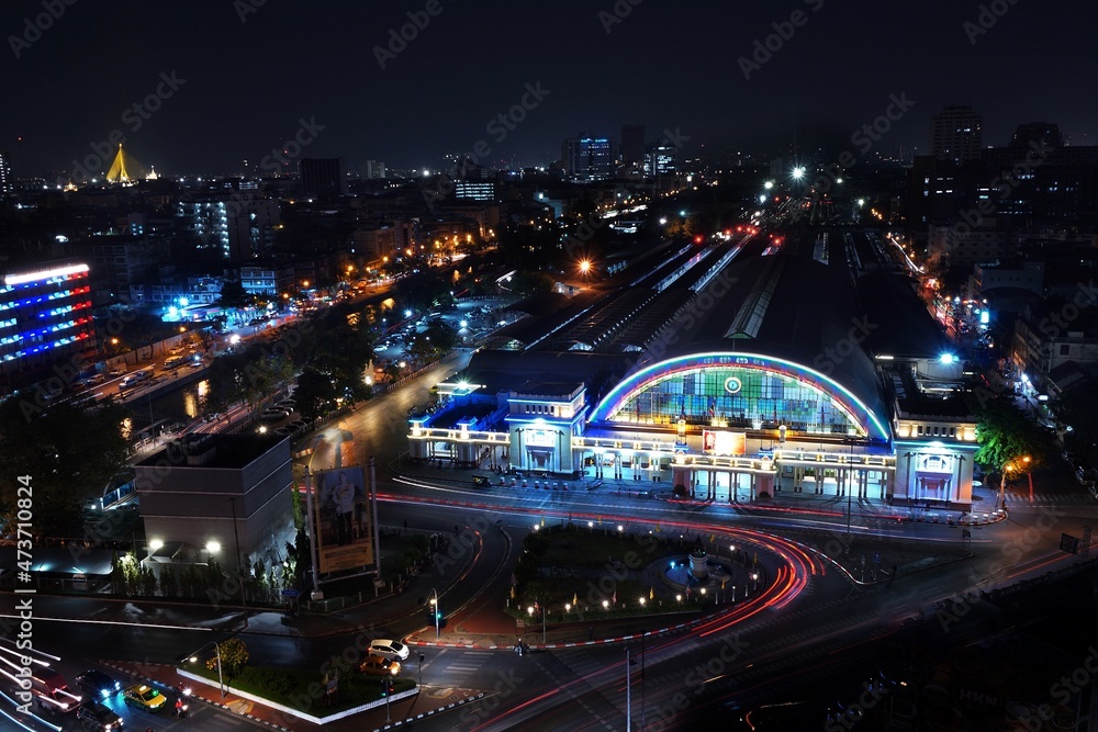 night view of the bridge