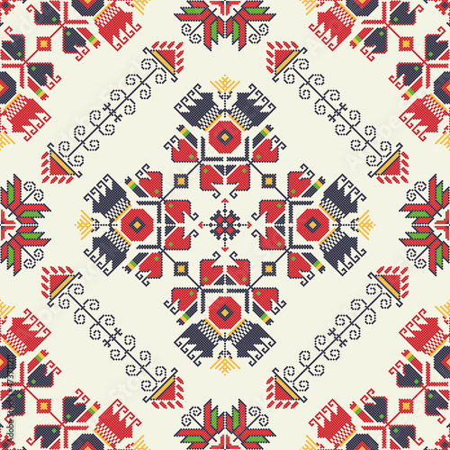 Bulgarian embroidery pattern 28