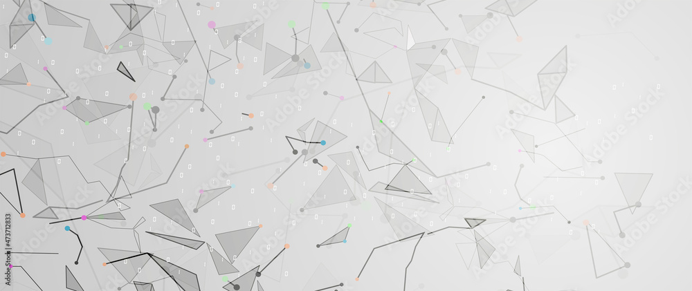 Neural network concept. Connected cells with links. High technology process. Abstract background Neural network concept. Connected cells with links. High technology process. Abstract background