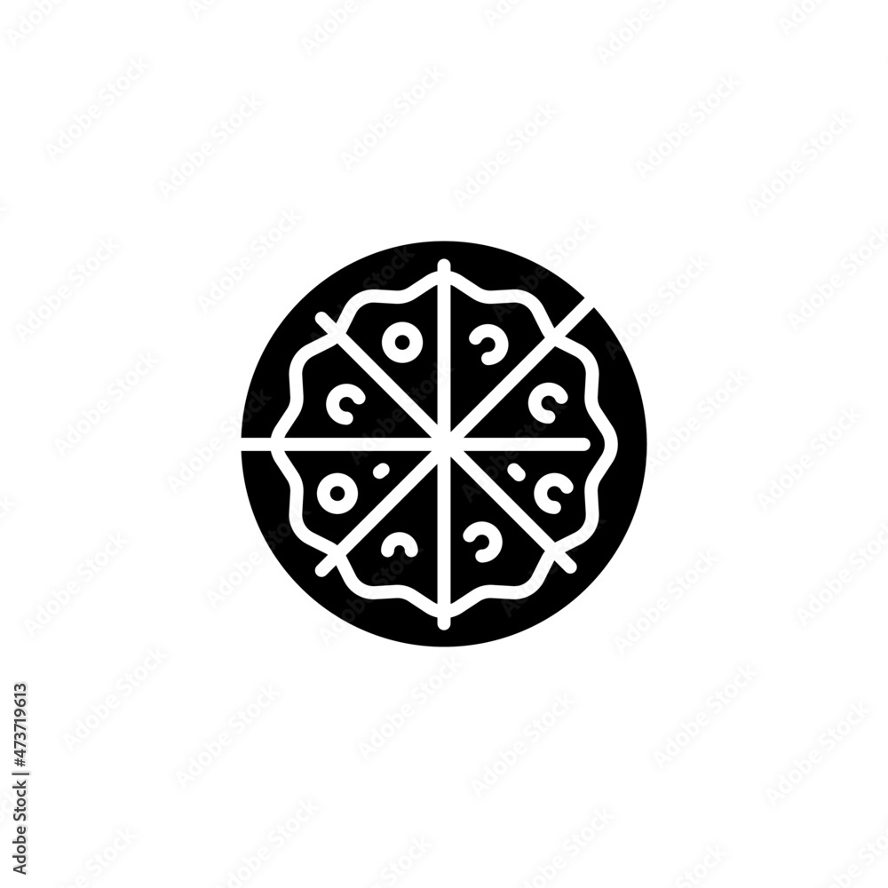 pizza icon designed in solid black style and glyph style in food and drink icon category pizza icon designed in solid black style and glyph style in food and drink icon category