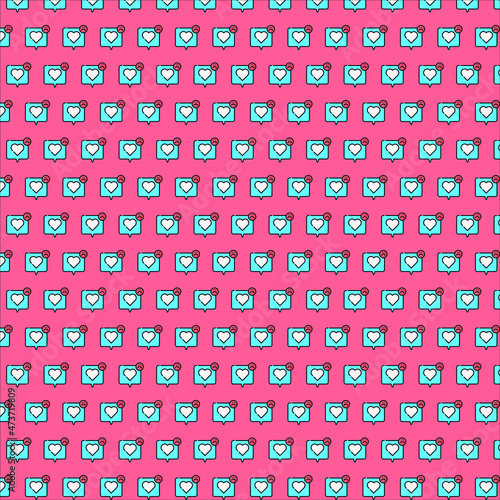 haters icon pattern design 