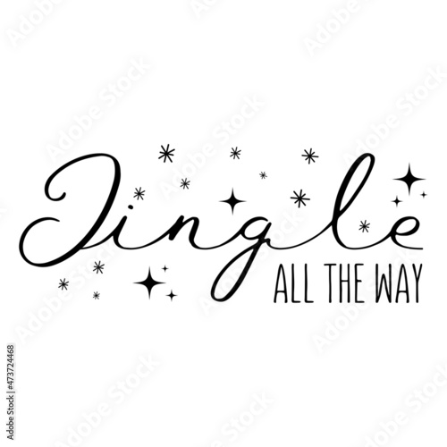 jingle all the way ornament