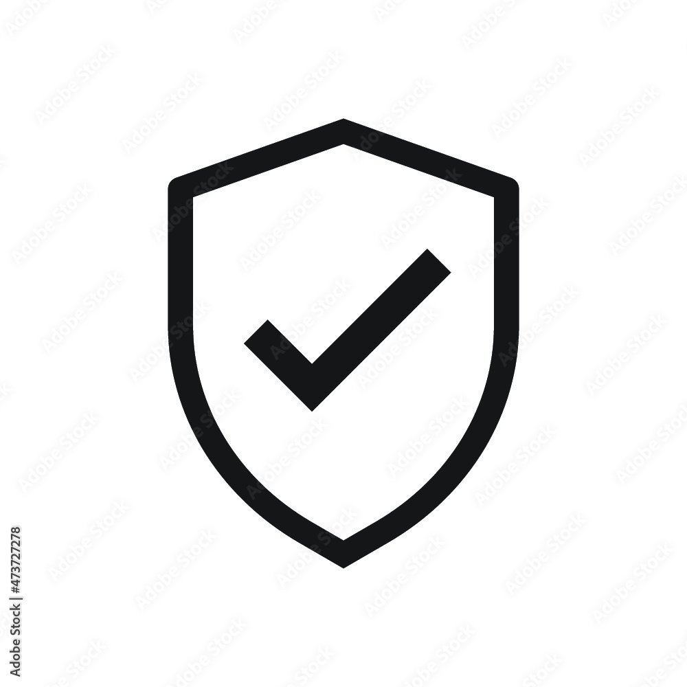 Shield with checkmark icon Shield with checkmark icon