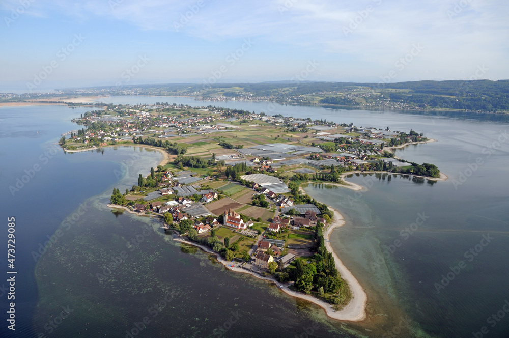 Luftbild Insel Reichenau