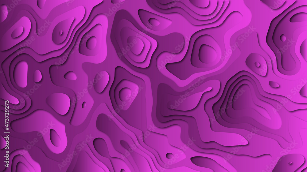 Paper cut background design with purple color. can be used as a PC background, video, or other footage according to your needs Paper cut background design with purple color. can be used as a PC background, video, or other footage according to your needs